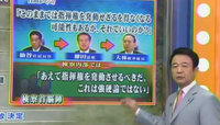 仙谷「このままでは指揮権を発動せざるを得なくなる可能性もあるが、それでいいのか?」に、柳田法相・大林検事総長は。検察首脳陣は「あえて指揮権を発動させるべきだ。これは強硬論ではない」 anchor100929b.jpg
